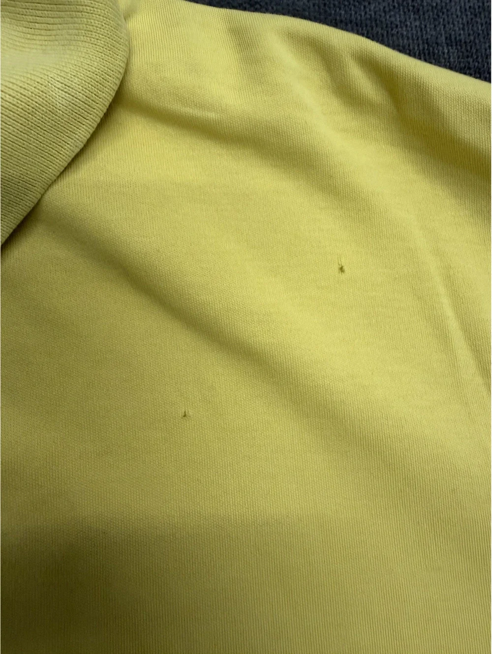 Polo Ralph Lauren Yellow Polo Shirt with Blue Logo